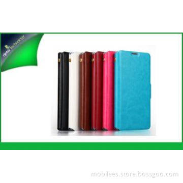 Red Wallet Style Mobile Phone Protective Cases With Card Sl